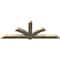 Ekena Millwork Redmond Rough Sawn Timber Gable Bracket, Douglas Fir, 96"W x 36"H x 4"D x 6"F, 9/12 Pitch GBW096X36X0406RED00RDF - alternate 4